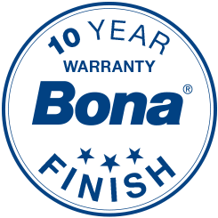 10 Year Warranty Bona Finish