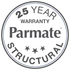 Parmate 25 Years Warranty
